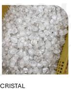 Material natural utilizado em Cristal